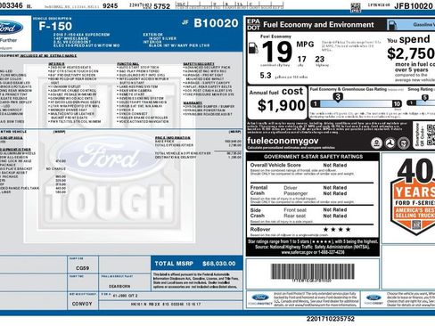 Used 2018 Ford F150 Limited w/ Trailer Tow Package AWD/4WD image 6