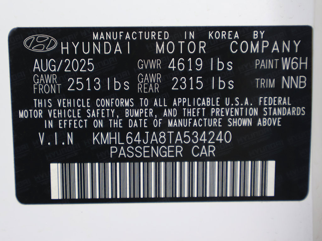 Certified 2026 Hyundai Sonata SEL AWD/4WD image 41