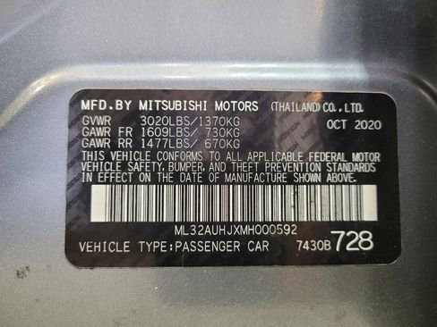 Used 2021 Mitsubishi Mirage image 33