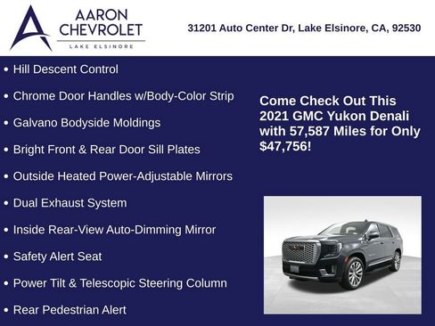 Used 2021 GMC Yukon Denali AWD/4WD image 20