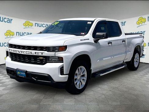 Used 2020 Chevrolet Silverado 1500 Custom w/ Custom Convenience Package AWD/4WD image 3