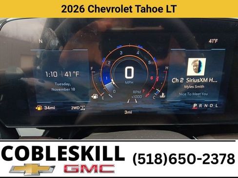 New 2026 Chevrolet Tahoe LT AWD/4WD image 17
