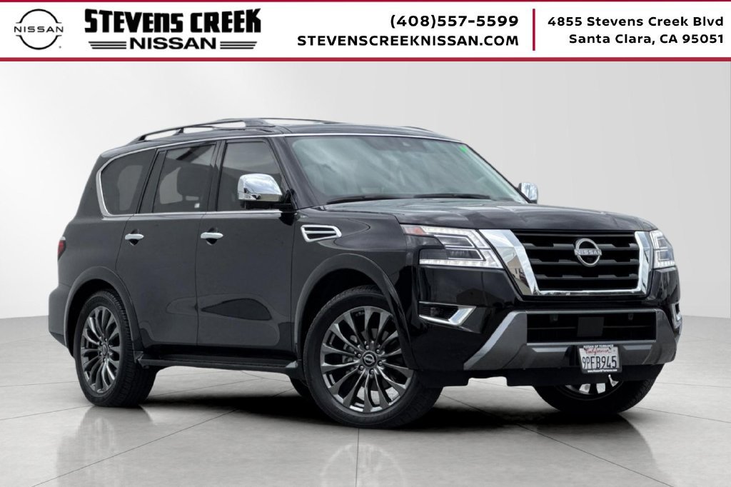 Used 2024 Nissan Armada Platinum w/ Captain's Chairs Package AWD/4WD image 1