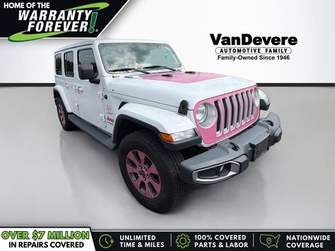 Used 2018 Jeep Wrangler Unlimited Sahara AWD/4WD image 1