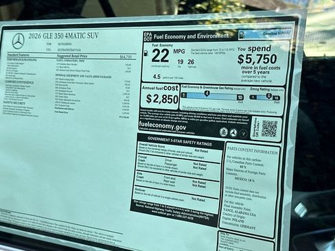 Used 2026 Mercedes-Benz GLE 350 4MATIC image 30