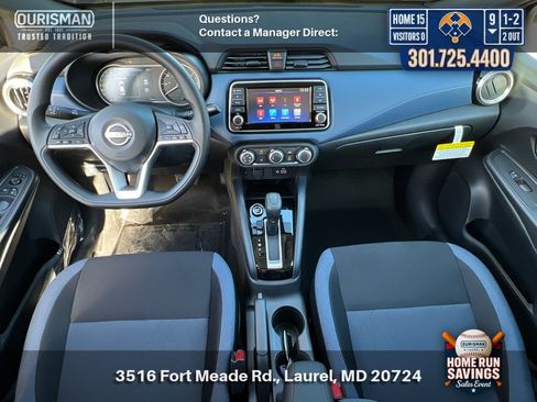 New 2025 Nissan Versa SV w/ Trunk Package image 17