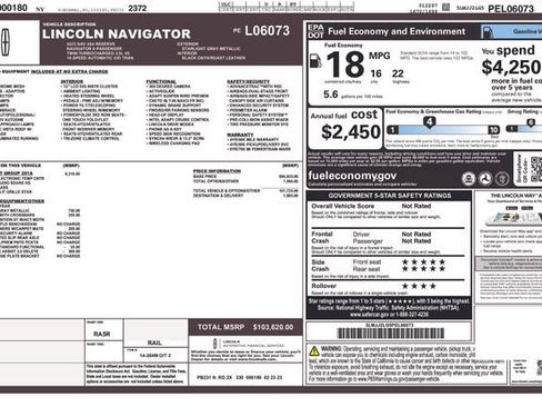 Used 2023 Lincoln Navigator Reserve AWD/4WD image 44