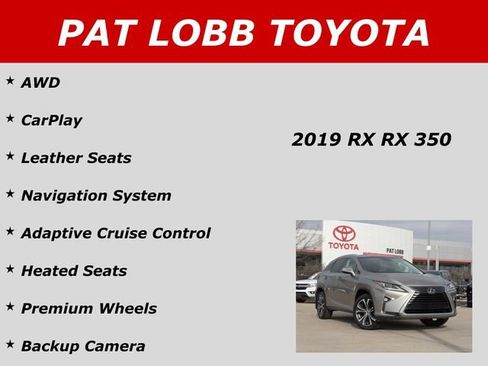 Used 2019 Lexus RX 350 AWD w/ Navigation Package image 40