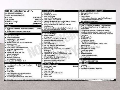 Used 2023 Chevrolet Equinox LS AWD/4WD image 6