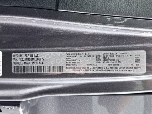 Used 2021 Jeep Gladiator Rubicon image 29