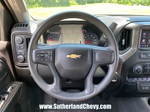 Used 2024 Chevrolet Silverado 1500 Custom w/ Turbomax Blackout Package AWD/4WD image 25