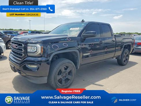 Used 2017 GMC Sierra 1500 2WD Double Cab w/ Elevation Edition image 1