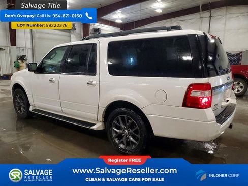 Used 2017 Ford Expedition EL Limited w/ Limited Appearance Package AWD/4WD image 3