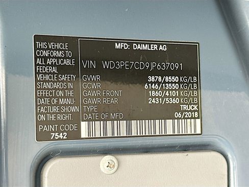 Used 2018 Mercedes-Benz Sprinter 2500 image 30