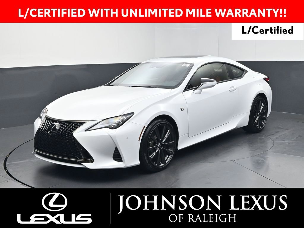 Certified 2023 Lexus RC 350 F Sport RWD image 1
