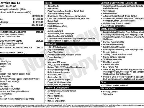 Used 2024 Chevrolet Trax LT w/ Driver Confidence Package image 5