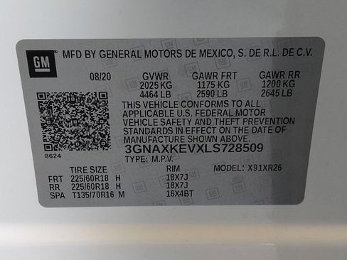 Used 2020 Chevrolet Equinox LT FWD image 33