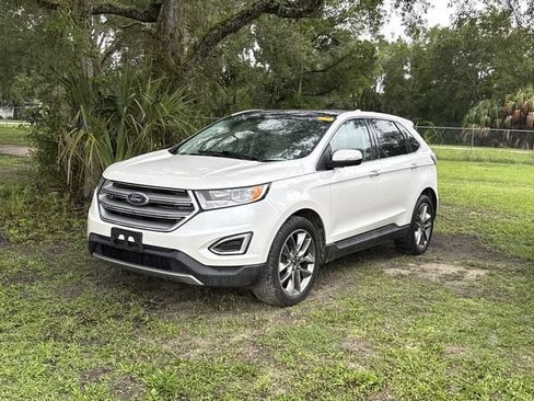Used 2015 Ford Edge Titanium w/ Equipment Group 301A AWD/4WD image 2