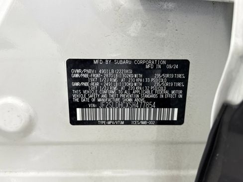 Certified 2025 Subaru Forester Sport image 26