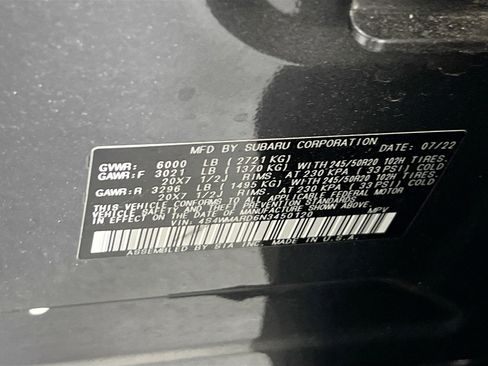 Used 2022 Subaru Ascent Touring image 35