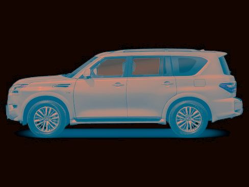 Used 2021 Nissan Armada SL w/ Captain's Chairs Package RWD image 3