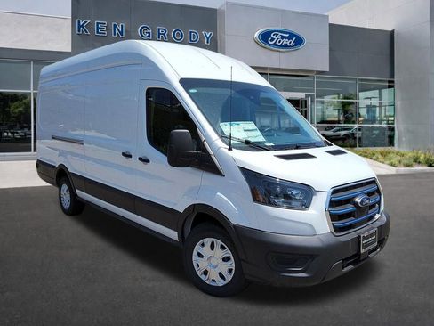 New 2025 Ford E-Transit 148 High Roof Extended w/ Load Area Protection Package image 1