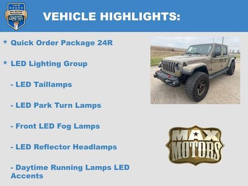 Used 2020 Jeep Gladiator Rubicon AWD/4WD image 6