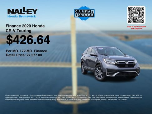 Certified 2020 Honda CR-V Touring image 3