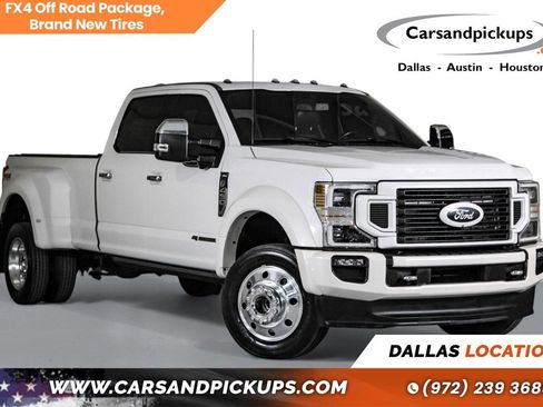 Used 2021 Ford F450 Platinum w/ FX4 Off-Road Package image 1