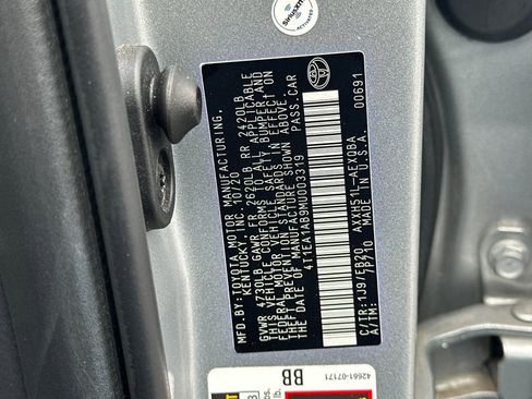 Used 2021 Toyota Avalon XSE w/ Carpet Mat Package (TMS) image 29