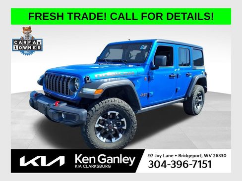 Used 2025 Jeep Wrangler Unlimited Rubicon AWD/4WD image 1