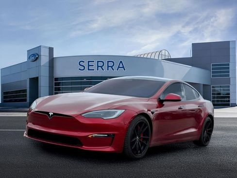 Used 2023 Tesla Model S Plaid AWD/4WD image 1