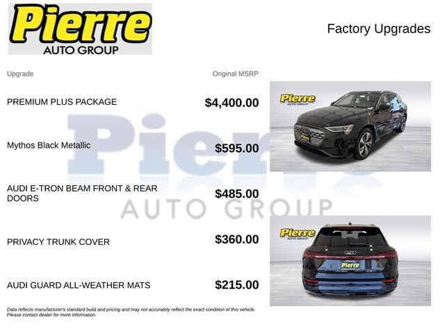 Used 2024 Audi Q8 e-tron Premium Plus w/ Premium Plus Package AWD/4WD image 13