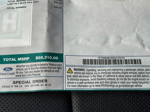 Used 2023 Ford F250 Lariat w/ Lariat Ultimate Package image 46