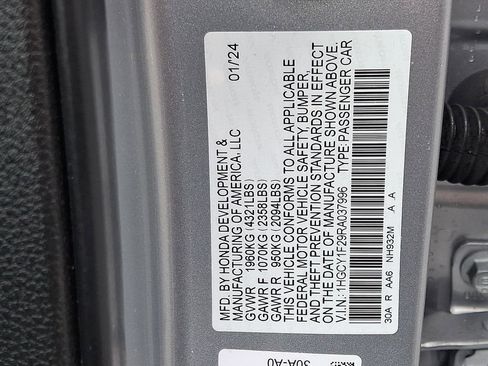 Used 2024 Honda Accord LX image 26