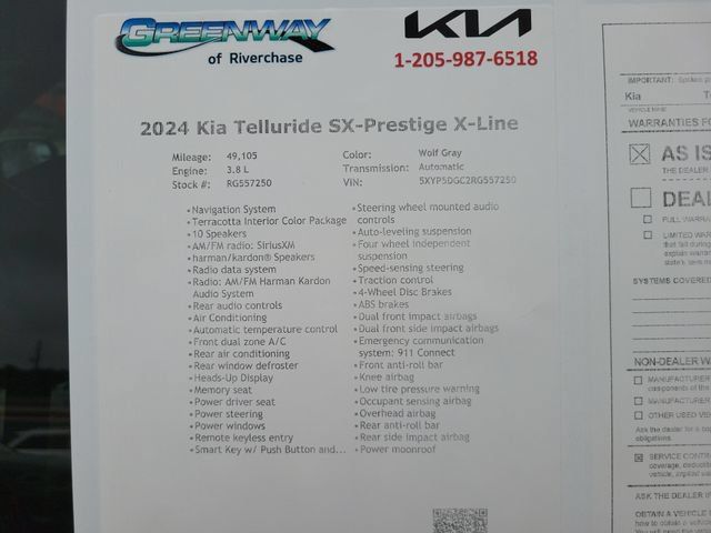 Used 2024 Kia Telluride SX Prestige X-Line AWD/4WD image 39