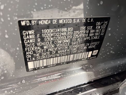 New 2026 Honda HR-V Sport image 22