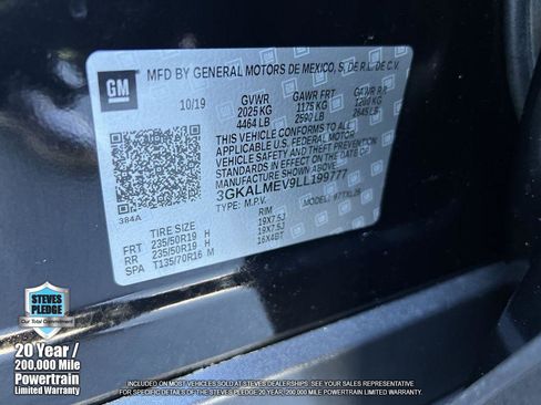 Certified 2020 GMC Terrain SLE w/ Driver Convenience Package image 36