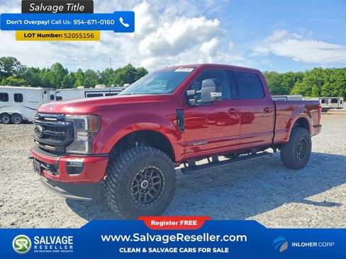 Used 2022 Ford F350 Lariat w/ Black Appearance Package AWD/4WD image 1