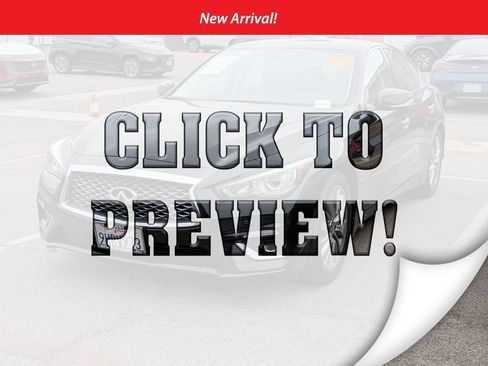 Used 2023 INFINITI Q50 Luxe w/ Cargo Package RWD image 1