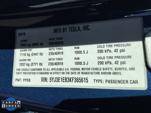 Used 2019 Tesla Model 3 Long Range image 21