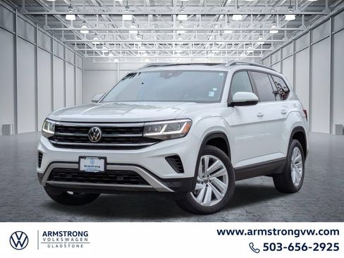 Used 2021 Volkswagen Atlas SEL AWD/4WD image 1