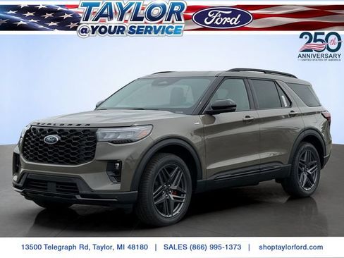 New 2026 Ford Explorer ST-Line w/ ST-Line Street Pack AWD/4WD image 1