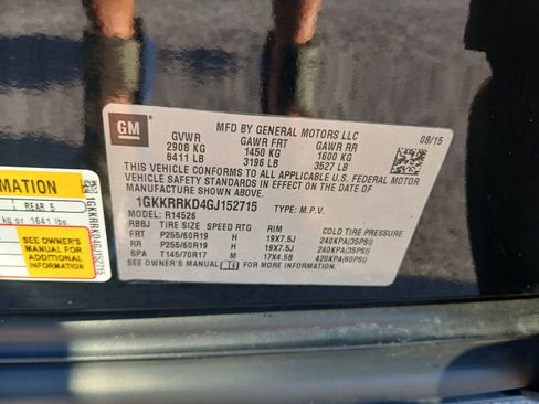 Used 2016 GMC Acadia SLT image 9