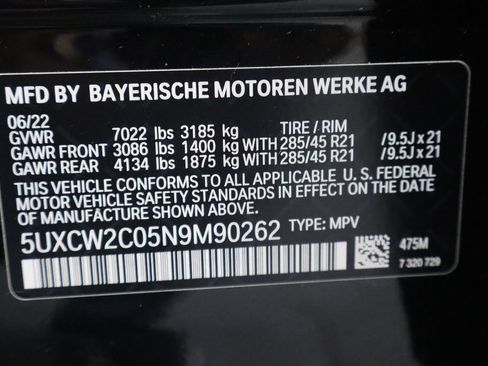Used 2022 BMW X7 xDrive40i w/ Cold Weather Package AWD/4WD image 47
