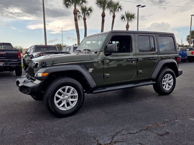 Certified 2023 Jeep Wrangler Unlimited Sport AWD/4WD image 3