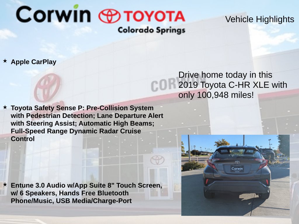 Used 2019 Toyota C-HR XLE FWD image 6