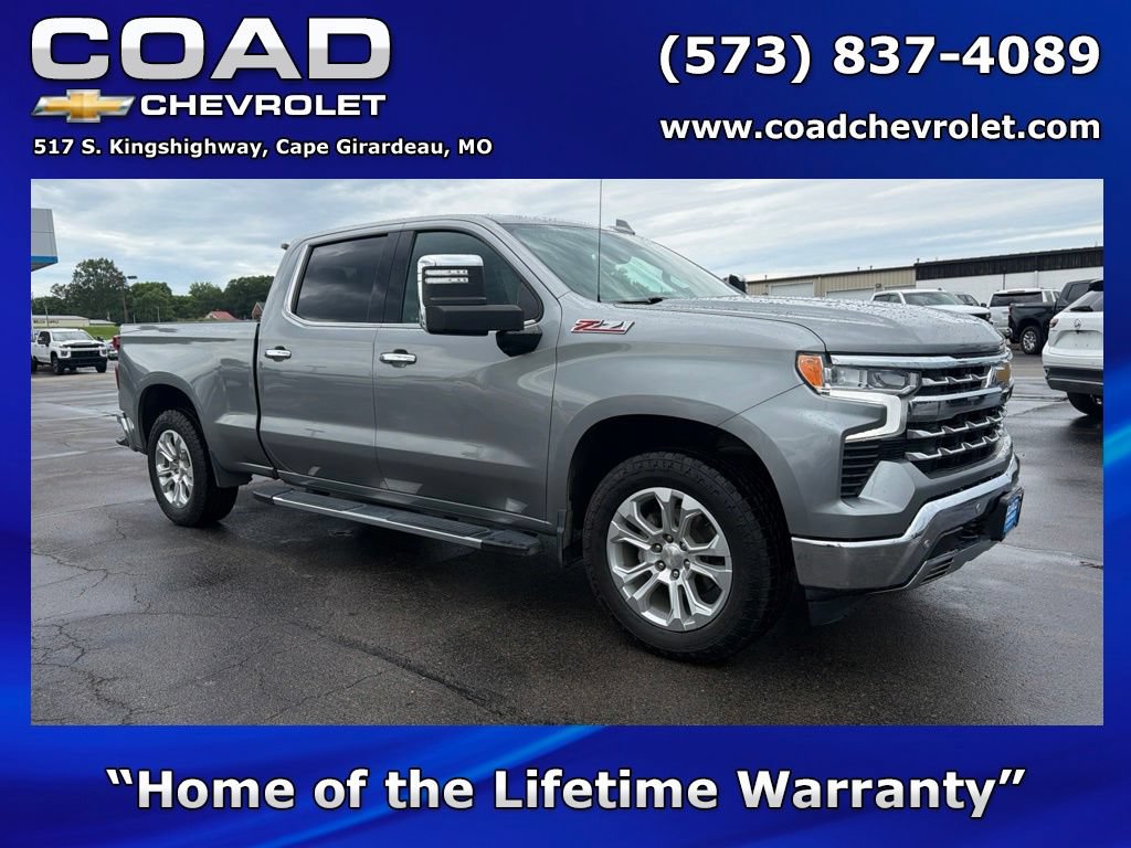 Used 2023 Chevrolet Silverado 1500 LTZ w/ Technology Package AWD/4WD image 1
