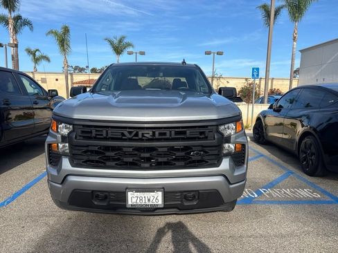 Used 2024 Chevrolet Silverado 1500 Custom w/ Turbomax Blackout Package RWD image 1