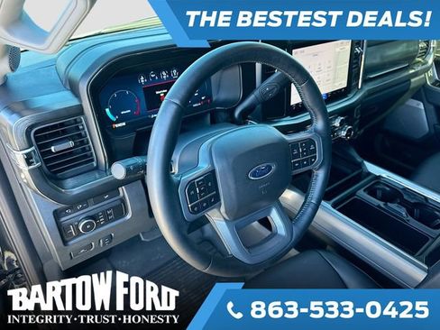 Certified 2024 Ford F250 Lariat w/ Black Appearance Package image 9